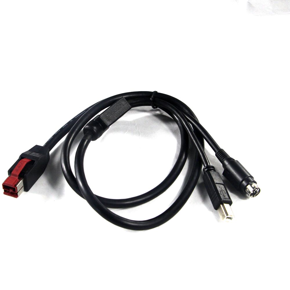 Powered Usb Cable 12v 24v For Ibm Epson Pos System Ncr Printer Manufacturer 9558